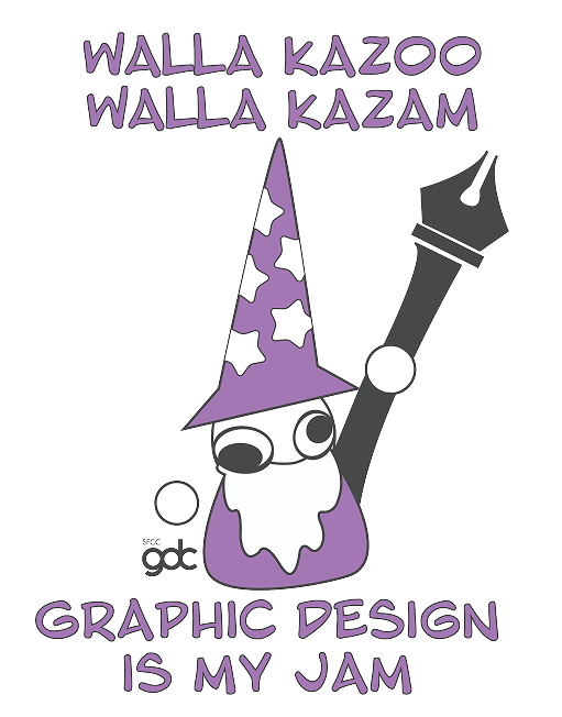 Digital rough draft drawing of the wizard